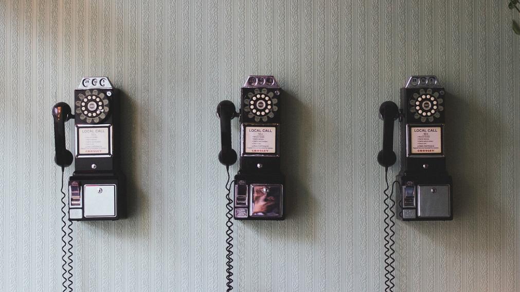 historische Telefone