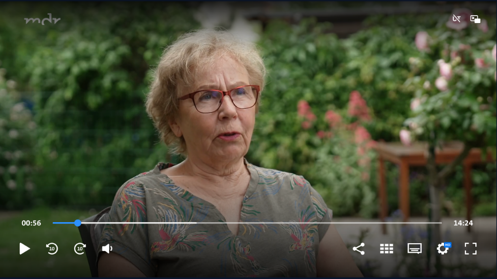 Screenshot MDR Beitrag Bürgersingen